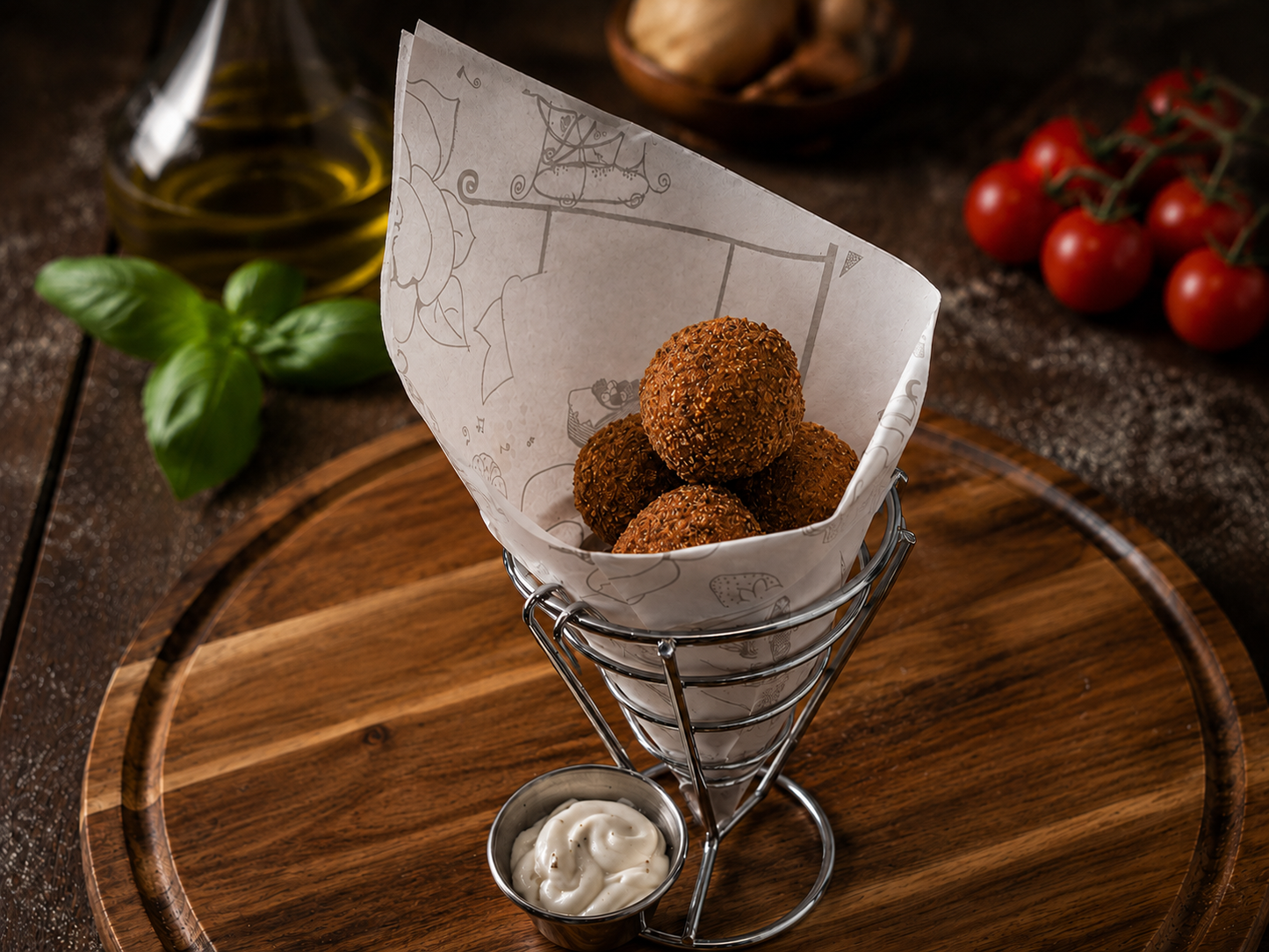 Truffle Mushroom Arancini
