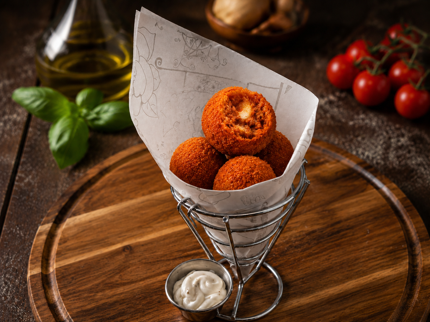 Beef and Pork Ragù Arancini